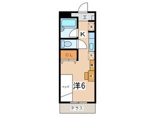 コンフォール後谷の物件間取画像